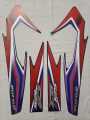 Tanki Tapa Sticker 2017 Model Honda 125  ( COMPLETE SET ). 