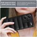 Xiaomi Redmi Note 13 Pro + Plus  Puffer Case With Camera Lens Protection Soft Back Cover. 
