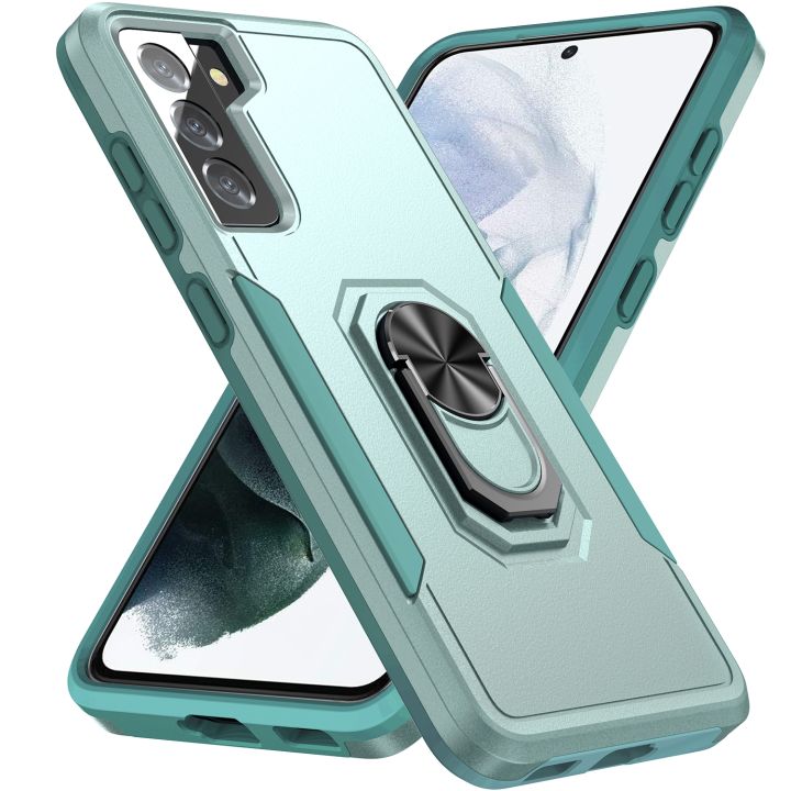 （ready now） For Samsung Galay S21 5G Pioneer Armor Heavy Duty PC + TPU Shockproof Case with Holder