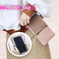 Cross Body Mobile Phone Bag Touching Screen Clear Window Mini Purse Cell Phone Bag Pouch FS99. 