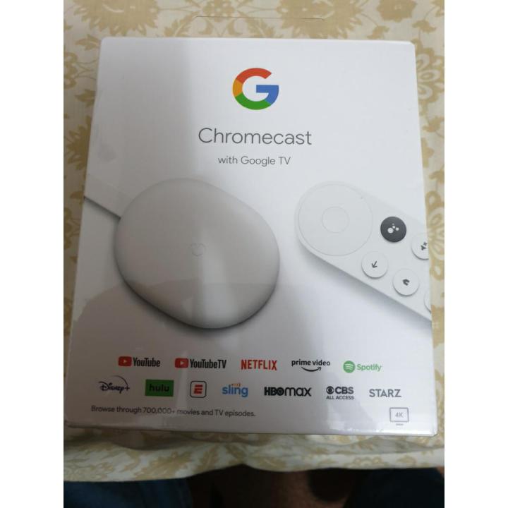 chrome cast with google TV