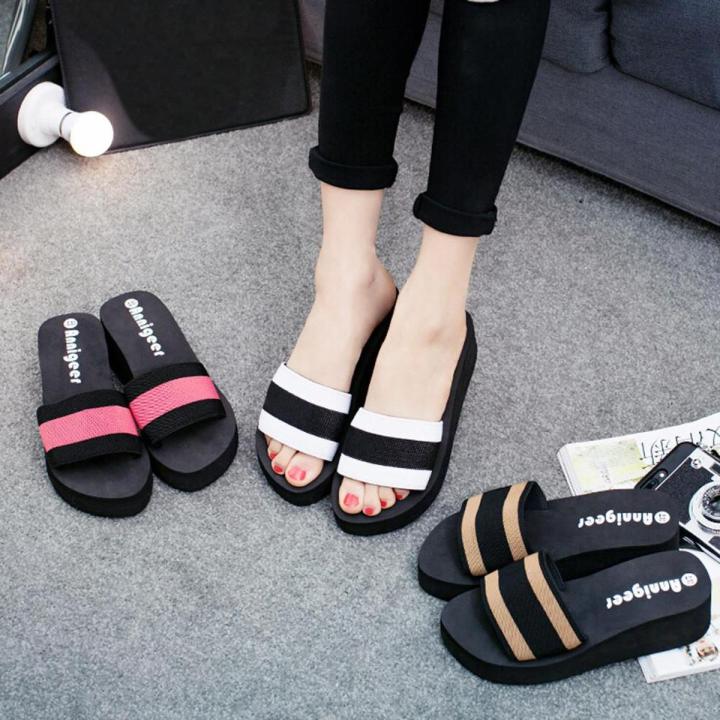 Women Summer Sandals Slipper Indoor Outdoor Flip-flops Beach Shoes sandals