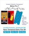 Meizu Pro 7 - Screen Protector - Nano Glass +. 
