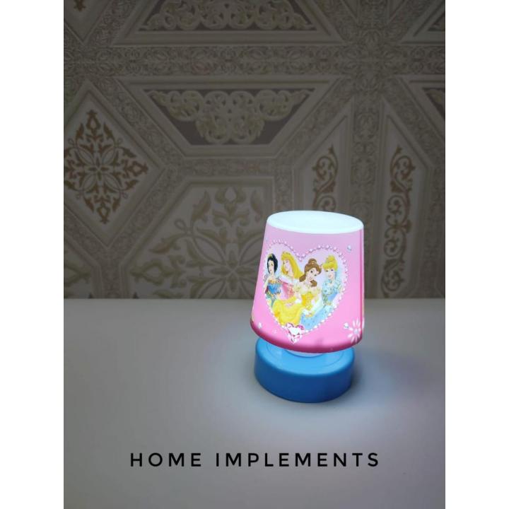 LED Plastic Cartoon Night Lamps For Kids