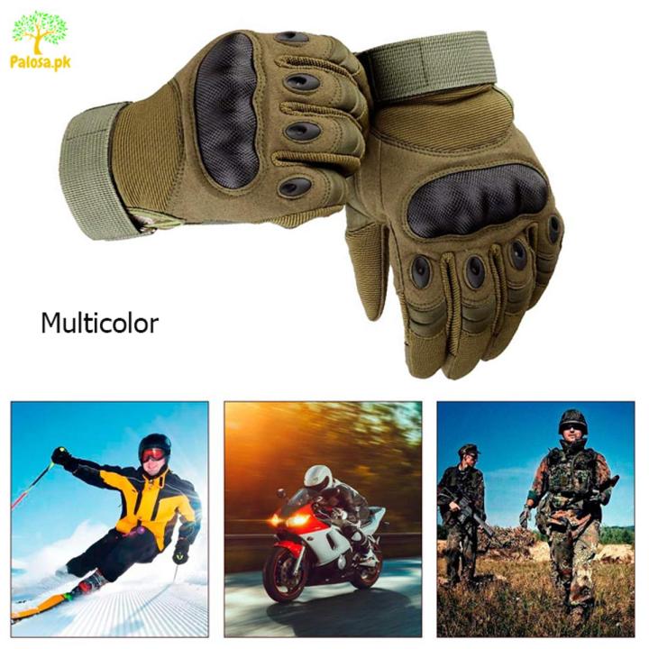 HQ Army Gloves Touch Screen And Motorcycle Gloves Full Finger Gloves Protective Breathable Glove