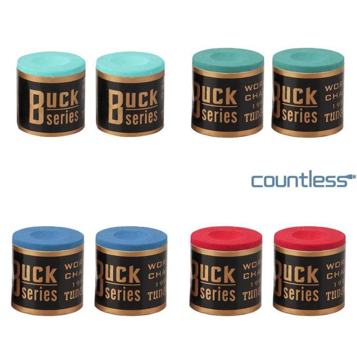 Ready stock 2pcs Billiard Chalks Pool Cue Stick No-slip Chalk Snooker Billiard Accessories COU