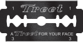 Treet TRBC Card 200 Carbon Steel Double Edge Blades. 