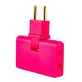180 Degree Rotation Lightweight EU Power Plug Adapter Travel Electrical Charging Foldable Extension Portable Copper Safety. 