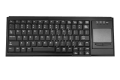 USB Wired Keyboard with Touchpad Two in One Keyboard and Mouse. 