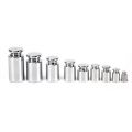 Weight 1g 2g 5g 10g 20g 50g  Plating Calibration Gram Scale Weight Set for Digital Scale Balance Silvery white. 