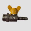 Ball Valve with Gas Nozzle 1/2 & 1/4 Side Pipe Nozzle | Stainless Steel Material | Durable & Rust-Resistant | Ideal for High-Pressure Applications | Reliable Gas Flow Control | Perfect for Home, Industrial & Commercial Use. 