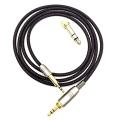 FeiYen Replacement Audio Upgrade Cable for AKG K450 / K451 / K452 / K480 / Q460 Headphones 1.2m/4feet. 