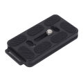Quick Release Camera Mounting Plate Compatible Universal Camera Quick Release Plate Lanyard Hole PU 70H CNC Tech for Arca Slot. 