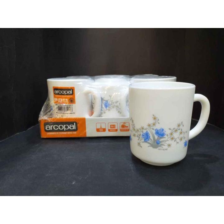 Arcopal 6 Pcs Marble Tea/Coffee Mug
