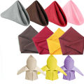 19 Inch Square Solid Color Napkins Wedding Table Decor Dinning Room Restaurant. 