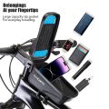 NEWBOLER Bicycle Bag Waterproof Touch Screen Cycling Bag Top Front Tube Frame MTB Road Bike Bag 6.9 Phone Case Bike Accessories. 