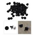 200x Silicone Pin Backs Lapel Pins Backings Butterfly Clutch Pin Keepers for Uniform Badges. 