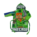 MINECRAFT-Exports Leftover 100% Cotton Kids Printed Bathrobe - KBR017. 