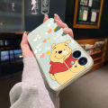 chenyyka For Huawei Y7A Case Thin New Design Side Edge Square Phone Cases Aesthetic Cartoon Winnie The Pooh Pattern Plating Silicone Casing Full Back Cover Camera Protection Shockproof Softcase. 