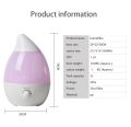 Large Capacity Air Humidifier with Color Changing LED Night Light, Easy Refill, Ideal for Rooms. 