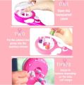 Girls Electric Automatic Hair Braider Tool, Rotation Electric Children Braiding Machine DIY Magic Hairdressing Kits Braiding Hairstyle Tool Girl Toy Hair Accessories Set. 