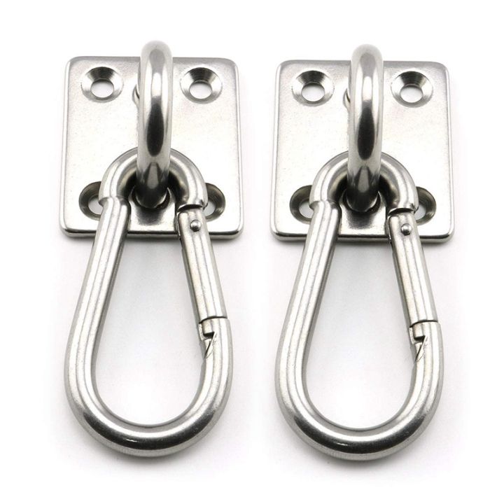 【Atoztide Store】2 Sets Of Wall UShaped Hooks Stainless Steel Heavy