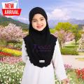 Muslim Kids Girls Hijab Islamic Headscarf Scarf One Piece Children Full Cover Makna Wrap Cover 2-7 Y  Camila's Children's Pashmina/jersey Instant Pashmina Scarf. 