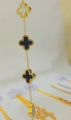 Luxury Black Clover Gold Plated Jewelry Set – 3 Pcs. 