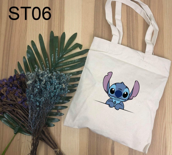 (SHIP%20TODAY-%20READY%20STOCK)%20Stitch%20Canvas%20bag%20Shopping%20Tote%20bags%20Tote%20bag%20Bag%20Tuisyen%20Sekolah%20Tuition%20bag%20Shoulder%20bag%20-%20Image%203