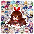 10/30/50PCS New DIY Genshin Impact Game Stickers Cartoon Creative Anime iPad Notebook Desk Chair Decoration Waterproof Wholesale. 