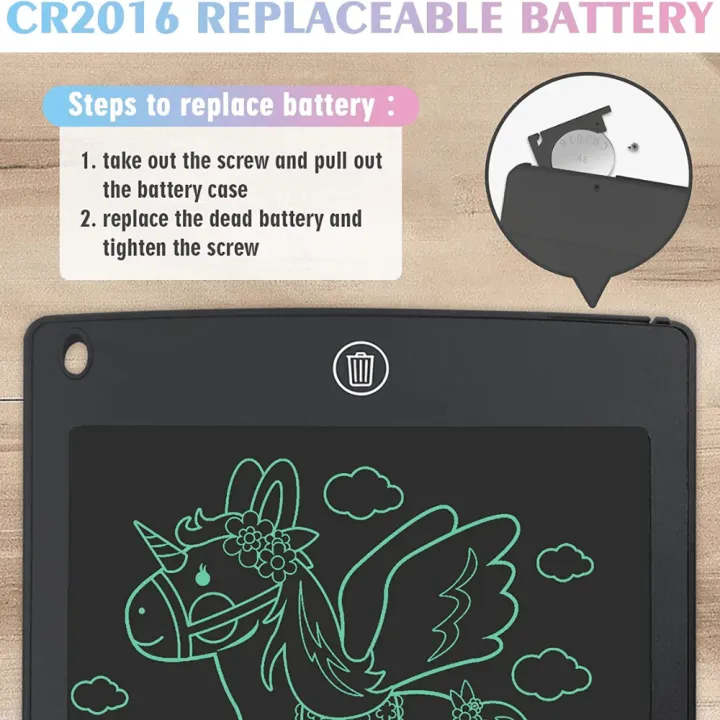 10%20Inch%20LCD%20Writing%20Tablet%20Drawing%20Board%20For%20Kids%20-%2010"%20Electronic%20Tablet%20With%20Digital%20Pen%20For%20Kids%20-%20Image%206