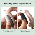 USB Rechargeable Electric Pedicure Callus Remover – Portable Foot Grinder & Foot Skin Care Tool for Smooth, Dead & Dry Feet. 