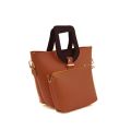 Bagx Voyage Brown HandBag for Girls. 