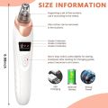Dynamic Life 5 in 1 Rechargable Derma Suction Blackhead Removal Machine Vacuum Suction Cystic Acne Scars Pimple Pore Pooping Oil Cleaner Face Facial Beauty Tool Whitehead Extractor Device Kit Skin Body with 3 Modes,. 