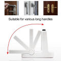 Horizontal Installation Door Lock Easylock Child Proof Door Lever Lock Prevent Opening Doors Baby Proof Door Handle Lock Home Safety Solution. 