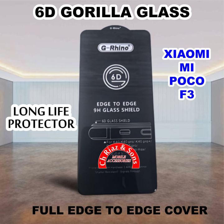 XIAOMI%20MI%20POCO%20F3%20Gorilla%20HD+%20Glass%20Full%20Edge%20to%20Edge%20cover%20Tempered%20Screen%20Protector%20Premium%20Quality%20/%20G-RHINO%20ORIGINAL%206D%20TEMPTED%20GLASS%20PROTECTOR%20FOR%20XIAOMI%20MI%20POCO%20F3%20-%20Image%202