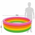 Intex Pool for Kids 04 Ring Layers Indoor and Outdoor Swimming Pool Size Height 18 inches by 6 inches Model No 56441NP. 