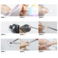 Nail Quick Extension Gel Soak Off UV LED Acrylic Crystal White Clear Pink Semi Permanent Gel Nail Polish UV Construction Gel. 