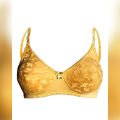 Yellow Cotton Chicken Bra. 