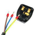 UK 3 Prong Extension Power Cord, Male to Female Cable (UK Plug,0.3M). 