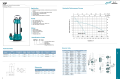 LEO XSP-16.2-22/1.5I , 1500 WATT / 2 HP , SEWAGE SUBMERSIBLE PUMP WITH FLOAT SWITCH FOR AUTOMATIC OPERATION , EURPEON STANDARD. 