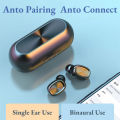 ENKLOV New Hot Style Private Model B5 True Wireless TWS Binaural Bluetooth Headset 5.0 Sports Bluetooth Headset. 