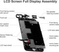 Original Bokman for iPhone 8 Black Screen Replacement Parts Full Display Assembly with Earpiece Speaker and Front Facing Camera Pre-assembled (. 