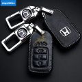 【XPS】Honda key Cover Case Keychain For Honda 2007-2020 CITY HRV CRV BRV CITY JAZZ CIVIC ACCORD Key Holder. 