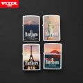 Marlboro Scenic Spot World Famous Scenic Spot Lighter Creative Personality Kerosene Lighter Cross-border supply. 