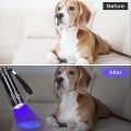 UV Flashlight 395-400nm Black Light Flashlight Ultraviolet Lamp UV Torch UV Light Detector for Pet Urine Stain Dry Stain. 