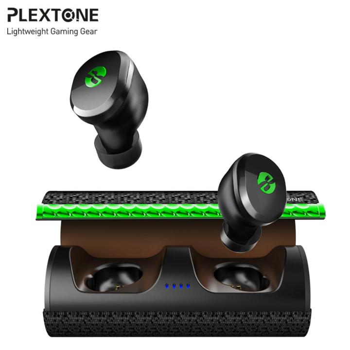 Plextone 4Free True Wireless Gaming Earphones Low Latency In Ear Touch Control Earbuds with Microphone Green Daraz.pk