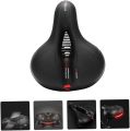 Bike Bits Bazaar Comfortable Wide Soft Seat/Saddle for Giant Mountain Bike/ cycle seat/ soft seat for cycle/ seat for exercise & outdoor and indoor bicycles.. 