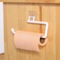 Kitchen Paper Roll Holder Towel Rack Cabinet Rag Rack Bathroom Storage Rack Household. 