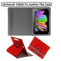Universal 8 inches Tablet Flip Cover Case with 360 Rotation & Stand Cover PU Leather. 
